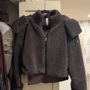 Cozy ALO Brown Sherpa Jacket